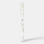 金ゴールド静脈パターン白大理石ケースメイトiPhone Case-Mate iPhoneケース (裏面 / 左)