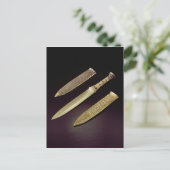 金ゴールド鞘 ポストカード (スタンド正面)