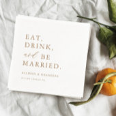 金ゴールド食べドリンクとベ結婚したーのバー結婚ナプキン スタンダードカクテルナプキン