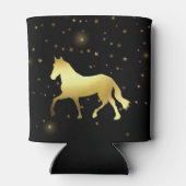 金ゴールド馬の星モノグラム 缶クーラー (裏面)