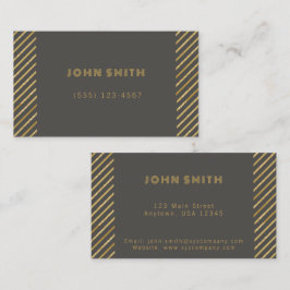 金ゴールド高級ビジネスソリューション 名刺