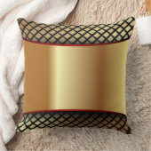 金ゴールド高級ピロー クッション (ブランケット)