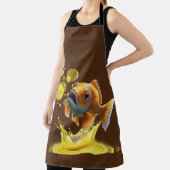 金ゴールド魚のエプロン エプロン (インサイチュ)