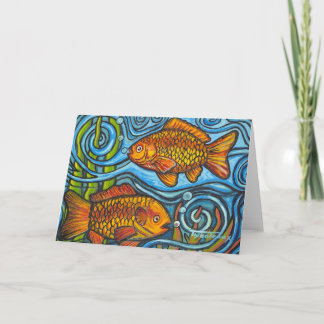 金ゴールド魚2 カード