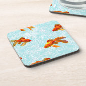 金ゴールド魚 コースター (左側)