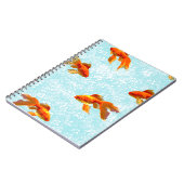 金ゴールド魚 ノートブック (左側)