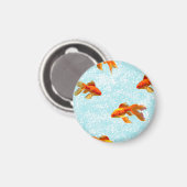 金ゴールド魚 マグネット (正面/裏面)