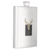 金ゴールド鹿の頭 フラスク (右)