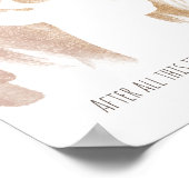 金ゴールド鹿パトロナスのポスター ポスター (角)