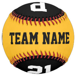 金ゴールド黄カスタム色プレイヤーの写真名と番号 ソフトボール