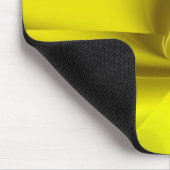 金ゴールド黄色の青の抽象芸術 マウスパッド (コーナー)