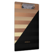 金ゴールド黒ストライプ色 クリップボード (右)