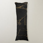金ゴールド黒大理石 ボディピロー (正面縦)
