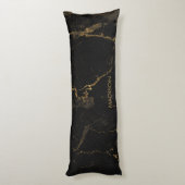 金ゴールド黒大理石 ボディピロー (裏面 (縦))