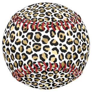 金ゴールド黒豹紋 ソフトボール