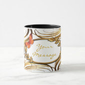 金ゴールド1パターンマグ マグカップ (中央)