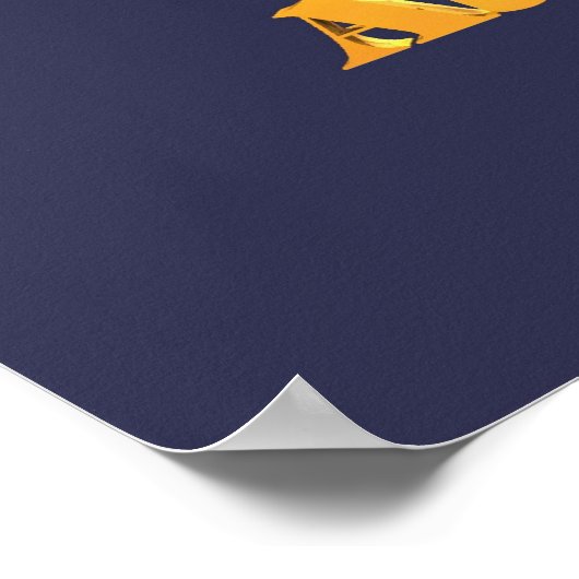 金ゴールド101 ポスター (角)