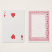 金ゴールド2のハートラスベガス結婚のカー遊ド (正面&裏面)