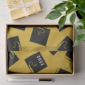 金ゴールド2025年卒業クラス 薄葉紙 (ギフト)