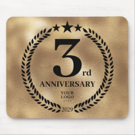 金ゴールド3周年記念事業 マウスパッド