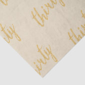 金ゴールド30誕生日パーティーグリッター"Thirty" 薄葉紙 (詳細)