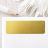 金ゴールド4ゴールデン金ゴールドテンプレート質感メタリックシン ラベル (インサイチュ)