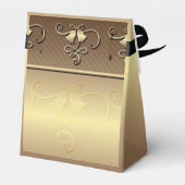 金ゴールド50周年記念お願い フェイバーボックス (裏面サイド)