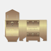 金ゴールド50周年記念お願い フェイバーボックス (折り畳みなし)