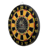 金ゴールド50周年記念金ゴールドめっき箔 ダーツボード (正面右)