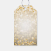 金ゴールド50誕生日サンキューグラムライト ギフトタグ (裏面)