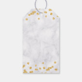 金ゴールド60誕生日サンキューグラムマーブル ギフトタグ (裏面)