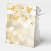 金ゴールド60誕生日サンキューユキュフローラ灯 フェイバーボックス (裏面サイド)