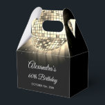 金ゴールド60th Birthday Party 70's Disco Ball フェイバーボックス<br><div class="desc">金ゴールド70のディスコのボールの好意ボックスで60誕生祝いを高め、あなたのパーティーに色ポップ・アートのとレトロを追加すしゃれているるように設計。この好意ボックスは、ディスコをテーマにしたbashや'70sノスタルジアのtouchを注入したい任意のイベントに完璧な補完である。金ゴールドの陰鮮やかで、この愛用ボックスはエネルギーとおもしろいを醸し出す。ディスコのボールグラフィックは、ダンスフロアがライトで照らされたディスコ熱の時代に戻きらめくる。各特典ボックスは感謝の印であるだけでなく、70年代の本質を捉えたパーティー装飾の一部でもある。その印象的なデザインと耐久性の高い品質で、驚きと治療を保持する準備ができて、スマイルとのマイルストーン誕生祝いを確実に覚えている。金ゴールド60thバースデー祝タパーティー70のディスコのボールの好意ボックスでダンスや思い出の準備ができ、あなたの特別な日をさらに思い出に残す。</div>