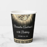 金ゴールド60th Birthday Party 70's Disco Ball 紙コップ<br><div class="desc">パープルをテーマにしたパーティーに金ゴールドパーティー70のディスコボール紙カップを活用。これらのカップは、ディスコのtouchと利便性をインスパイアお使いのお祝いに加え、お客様が楽しい時間を過ごせるよう設計されている。紫の陰鮮やかで、これらの紙カップはエネルギーとスタイルを出す。ディスコの時代に戻るディスコのボールグラフィックは、ライトで照らされたダンスフロアを思い起こきらめくさせる。70年代の懐かしいtouchを注入したいレトロなテーマのbashやイベントに最適な選択肢だ。各カップは、単なる実用的なアクセサリーではなく、あなたのお祝いに色とノスタルジーを追加するパーティーデコポップ・アートのアの一部である。印象的なデザインと質の高い建築で、これらの紙カップ保は、ゲストをリフレッシュし、パーティーの雰囲気を活発に。ダンスの準備をし祝て、私たちの金ゴールドパーティーPavites 70のディスコ紙カップで思い出し、あなたのグルーヴなイベントでスタイルで彼らの飲み物を保証楽しむする。音楽と良い雰囲気でいっぱいの記憶に残るお祝いへの応援!</div>