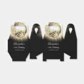 金ゴールド70thバースデーパーティー70のディスコボール フェイバーボックス (折り畳みなし)