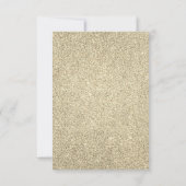 金ゴールド70thバースデーパーティー70のディスコボール 招待状 (裏面)