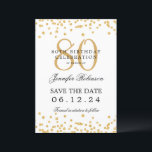 金ゴールド80th Birthday Party日付を保存する詳細 招待状<br><div class="desc">「エレガント70th Birthday Party」デザインとグリッター紙吹雪と詳細文字。使用する簡単とパーソナライズする簡単。今日中に注文！</div>