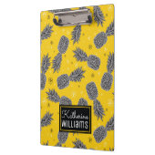 金ゴールド|のパイナップルはあなたの名前を加えます クリップボード (左)