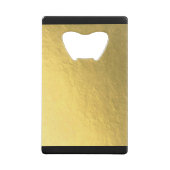 金ゴールド|の栓抜き クレジットカード栓抜き (裏面)