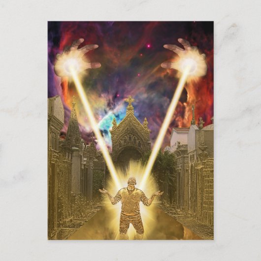 金ゴールド?- （はがき） ポストカード (正面)