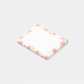 金ゴールド(ばちゃばちゃ)跳ねるピンクローズウォーター色 ポストイット (アングル)