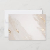 金ゴールド（ばちゃばちゃ）跳ねるベージュありがとうメディア挿入 (裏面)