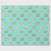 金ゴールド・アクアリップラッピング紙 ラッピングペーパー (フラット)