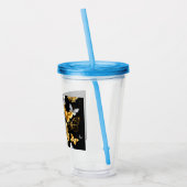 金ゴールド アクリルタンブラー (左)