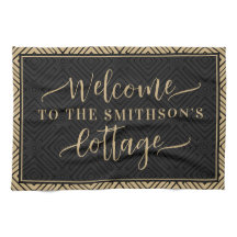 金ゴールド&エレガントブラッククラッシー私たちのコテージへようこそ