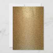 金ゴールド・オン・ブラック、アール・デコ・ブランチの発表 招待状 (裏面)