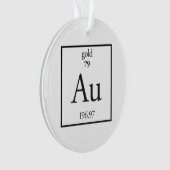 金ゴールド オーナメント (正面)