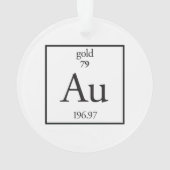金ゴールド オーナメント (裏面)
