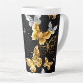 金ゴールド カフェラテマグ (右アングル)