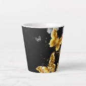 金ゴールド カフェラテマグ (正面)